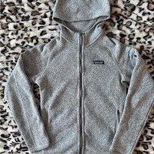Gray Patagonia zip up